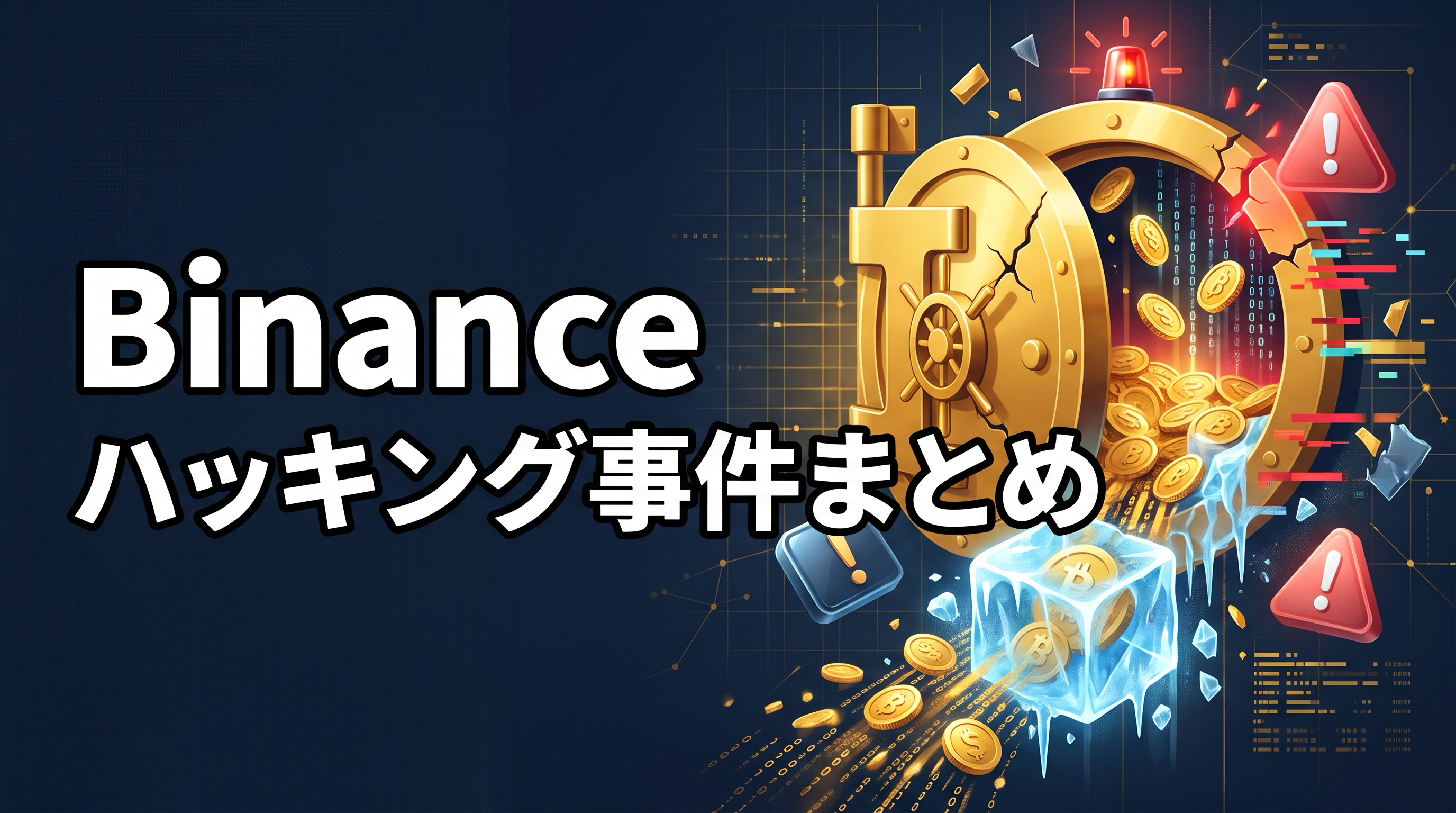 Binance(バイナンス)ハッキング事件まとめ|被害額・凍結25億ドル・入出金停止・利用者がいまやること