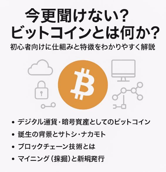 今更聞けない?ビットコインとは何か?初心者向けに仕組みと特徴をわかりやすく解説 2 2568 04 29 13.44.40