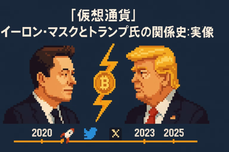 【仮想通貨】イーロン・マスクとトランプ氏の関係史:2020~2025年の実像 6 ffbec806 a396 457a b41e 869041a19fc8