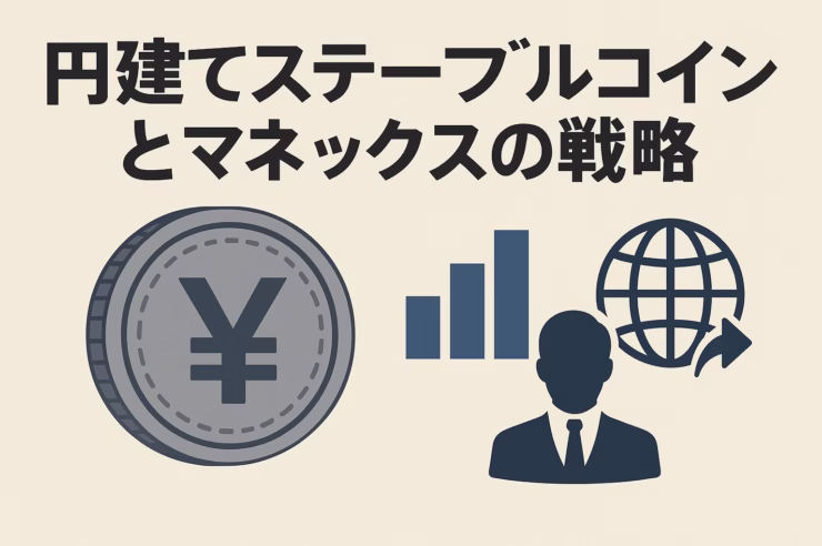 2023年施行の規制で円建て発行枠組み確立、2025年はJPYC年内発行とUSDC解禁で実用化。マネックスは国債裏付け発行検討＋欧州M&Aを模索（2025/8/26 JST）。