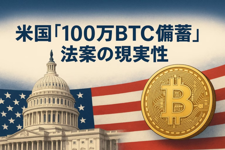米国が100万BTC備蓄法案を審議。ETF流入は9/8–12で約23億ドル、9/15にはBTCが11.6万ドル台回復。政策・需給・技術が重なり相場の転換点に。