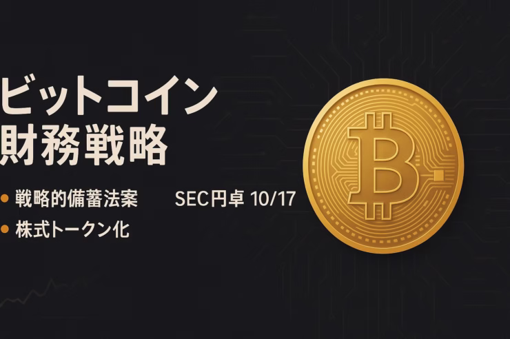 2025-09-09 JST時点、米BITCOIN法案は最大100万BTCを段階取得、@Nasdaqは株式トークン化申請。Metaplanetは20,136BTCを保有。