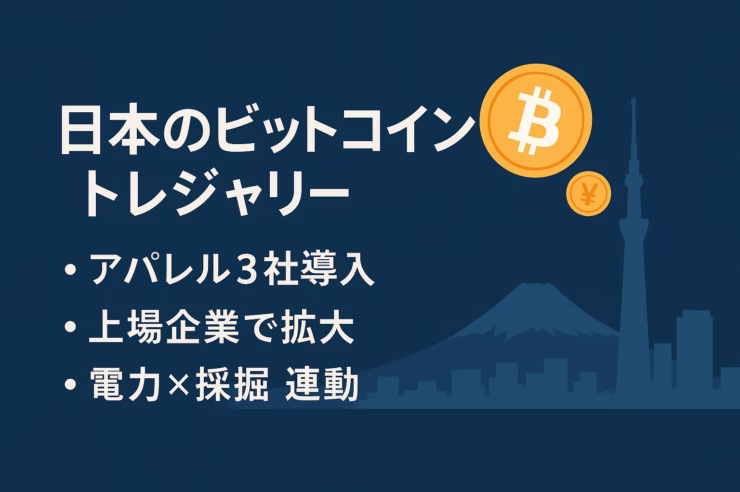 2025-09-03 10:00 JST時点、日本企業のDAT動向を整理。ANAPは約114億円増資のうち約80億円をBTCで払い込み、保有は約913BTC。併せてマックハウスのマイニング参入やスターシーズの取得計画も確認。