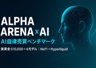 Alpha Arenaとは:AI6モデルが実資金対決 11 Alpha Arenaの要点を示す画像。見出し『AI6モデル実資金対決が開幕』。要点は「同一条件で公開検証」と「時刻付きで順位確認」、主要数値は各$10,000。JST 2025-10-21の情報に基づく要約。