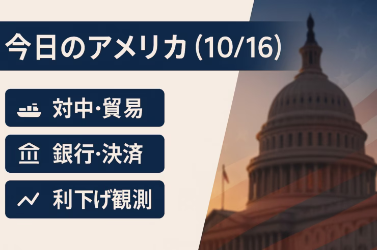 監督庁がErebor Bankを条件承認、SquareはBTC決済を11/10開始。米の対アルゼンチン支援は約400億ドル規模。2025-10-16 10:00 JST記録。