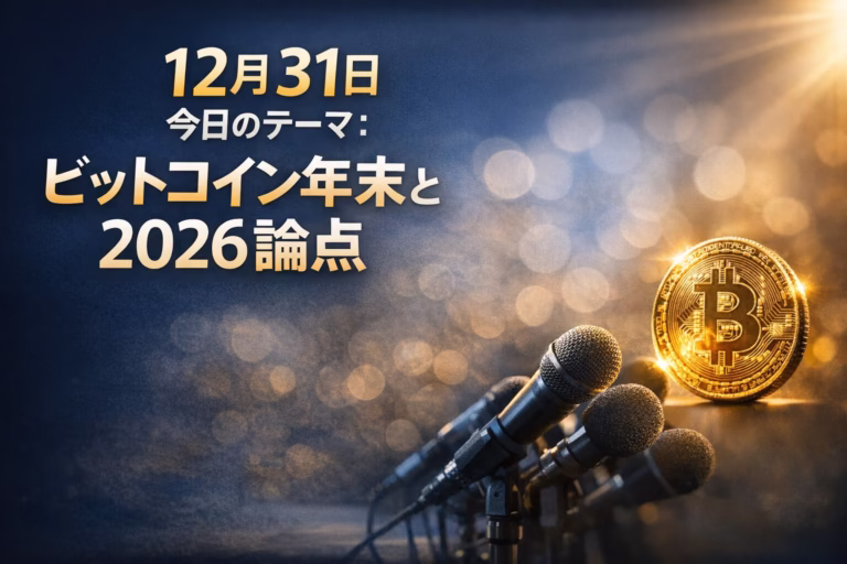 2025-12-31 09:00 JSTの市場要点。BTCは$89,000台、24時間清算は約$1.15億。2025年のWeb3被害総額は$33.75億で供給網攻撃が主因。予測市場での1月米利下げなし確率は87%。