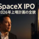 SpaceX IPO 2026年上場計画の全貌 1 【SpaceX IPO計画の概要】 ・時期:2026年後半(検討段階) ・規模:評価額$1.5T、調達額$30B超(史上最大級) ・使途:スターシップ、Starlink、宇宙データセンター ・注意:高バリュエーションと市場の資金移動 JST 12/10
