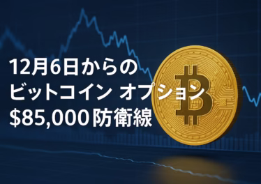 12月16日からのビットコイン オプション、防衛線は$85,000 9 12/26満期BTCオプションはPut $85,000以下に集中しヘッジ需要が鮮明。Strategy社は1週間で10,645BTC買い増し。英FCAは2027年から規制適用へ。年末の流動性低下に注意。