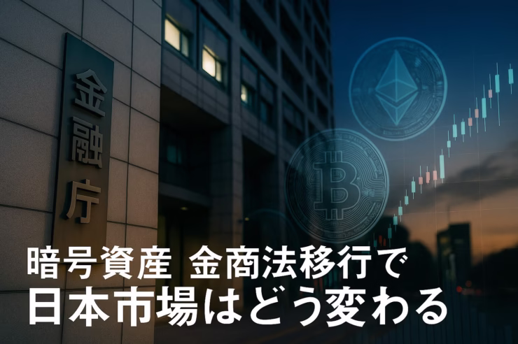 JST 12/10 金融審議会WG報告書公表。暗号資産を金商法対象とし、インサイダー規制やIEO上限を導入。2026年以降の税率20%分離課税化とセットで市場健全化を目指す動きを解説。