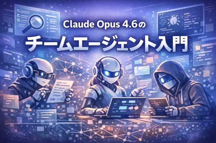 2026-02-07時点のClaude Opus 4.6新機能解説。チームエージェントによる並列開発の概要、コスト構造、オンチェーン分析などへの応用可能性。