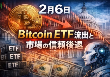 2026年2月6日の市場サマリー。 ・BTCは$72,000割れ、ETF流出が継続 ・米市場構造法案は4月署名の観測 ・Bitfinex信用買いは約77,100BTCと高水準