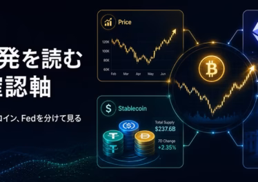 BTC反発を読む4つの確認軸