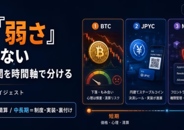 BTCの「弱さ」だけで見ない──制度・需給・機関を時間軸で分ける（2026/6/21 暗号資産ダイジェスト）
