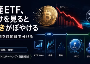 暗号資産ETF、BTCだけを見ると資金の向きがぼやける──制度・需給・機関を時間軸で分ける（2026/6/23）