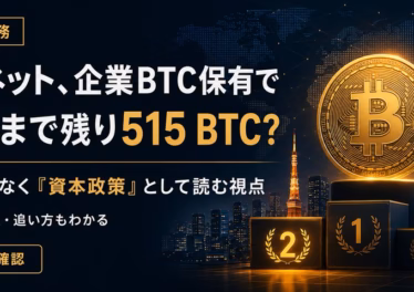 メタプラネットが企業ビットコイン保有で世界2位まで残り515 BTC、と話題です 7 x article 2072829338001825792