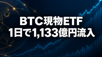 btc spot etf inflow 113b yen 2026 09 03