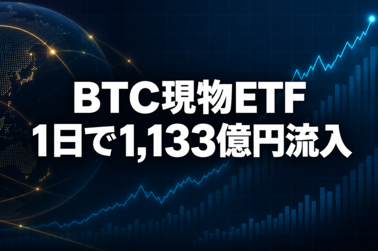 btc spot etf inflow 113b yen 2026 09 03