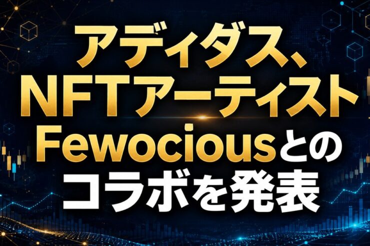 アディダス、NFTアーティストFewociousとのコラボを発表
