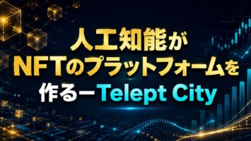✨人工知能がNFTのプラットフォームを作るーTelept City 5 人工知能がNFTのプラットフォームを作るーTelept City