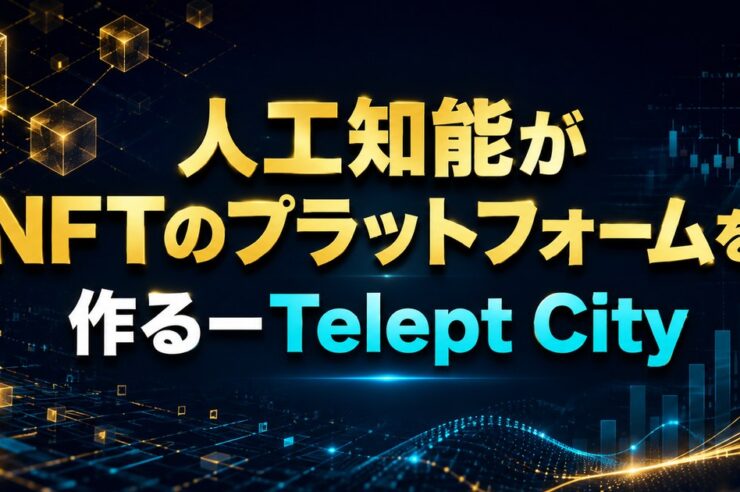 人工知能がNFTのプラットフォームを作るーTelept City