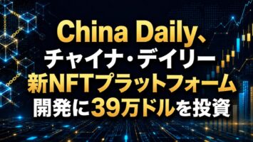 China Daily、チャイナ・デイリー新NFTプラットフォーム開発に39万ドルを投資