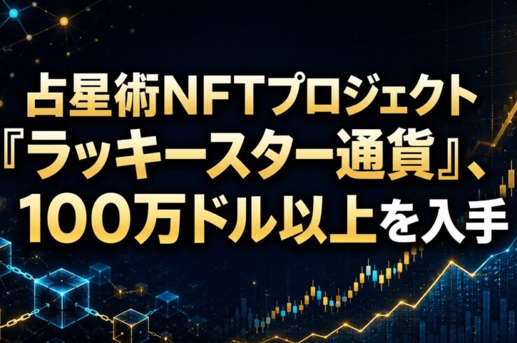 占星術NFTプロジェクト「ラッキースター通貨」、100万ドル以上を入手