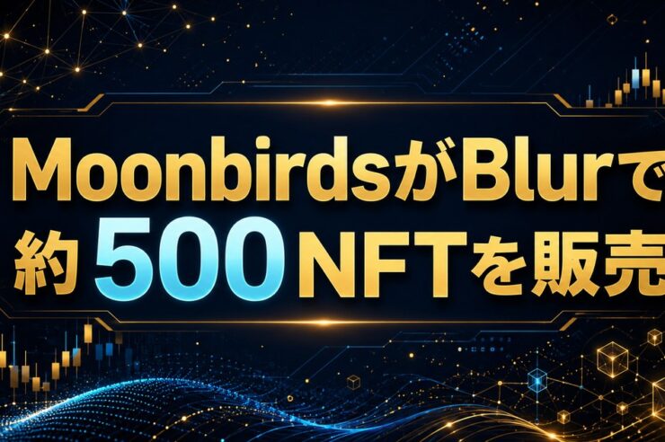 MoonbirdsがBlurで約500NFTを販売