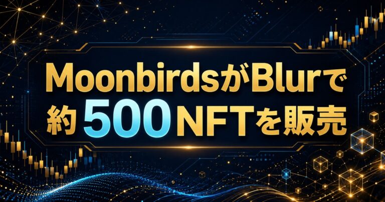 MoonbirdsがBlurで約500NFTを販売