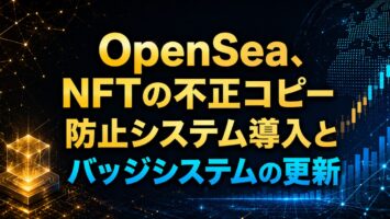 OpenSea、NFTの不正コピー防止システム導入とバッジシステムの更新🔓 5 OpenSea、NFTの不正コピー防止システム導入とバッジシステムの更新