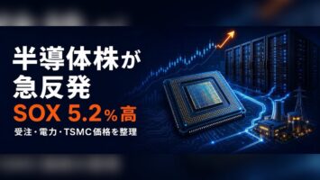 米半導体株が急反発、SOX5.2%高――Supermicro受注600億ドルとTSMC値上げ報道を整理 3 x article 2079774822062821376 fit
