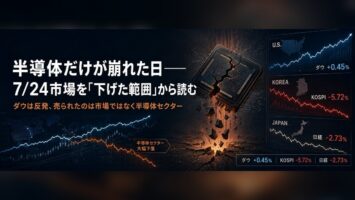 半導体だけが崩れた日──7/24市場を「下げた範囲」から読む 5 x article 2080804249781637120 fit